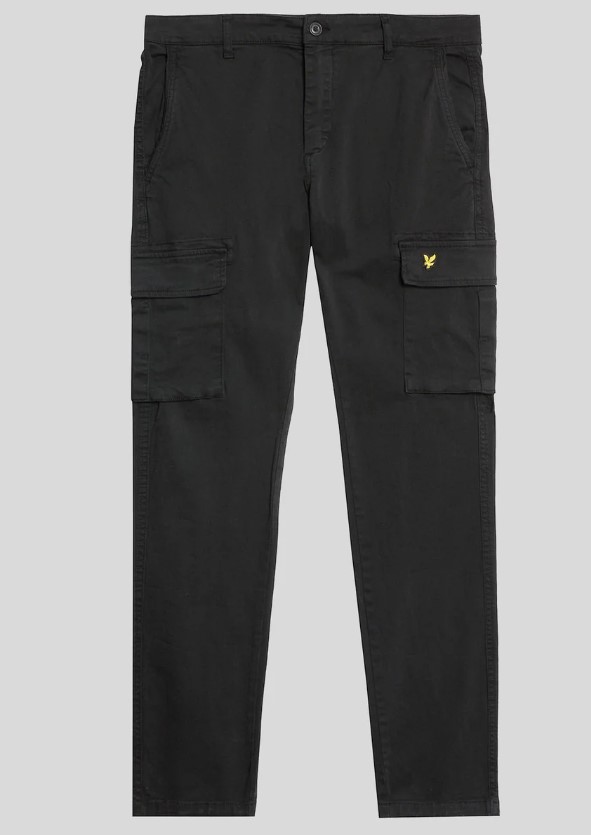 LYLE E SCOT PANTALONE CARGO TROUSERS NERO