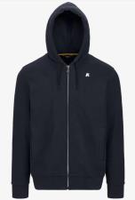 K WAY FELPA UOMO ANTHONY HEAVY FLEECE BLUE DEPTH