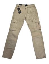 LYLE E SCOT PANTALONE CARGO TROUSERS BEIGE