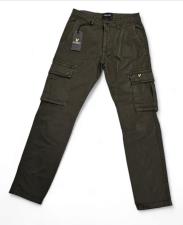 LYLE E SCOT PANTALONE CARGO TROUSERS MILITARY GREEN