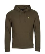 LYLE E SCOTT FELPA UOMO CON CAPPUCCIO OLIVA