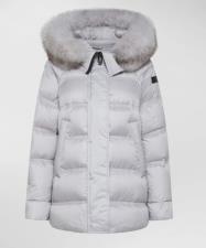 PEUTEREY PIUMINO DONNA TAKAN MQS 03 FUR GRIGIO GELO