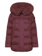 PEUTEREY PIUMINO DONNA TAKAN MQS 03 FUR ROSSO CILIEGIA