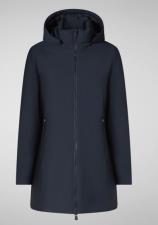 SAVE THE DUCK PARKA CON CAPPUCCIO DA DONNA RACHEL BLU