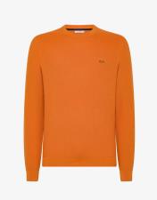 SUN68 GIROCOLLO UOMO ROUND PIQUET KNIT CAROTA