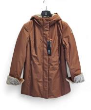 SUNS BOARDS PARKA DONNA CON PELLICCIA MARMOLADA FUR CAFFE’